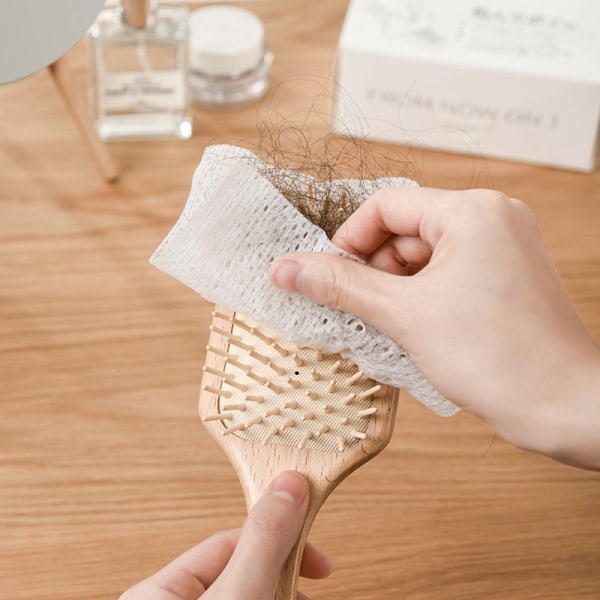 Hårstylingverktyg Hårborttagningsmedel rent verktyg för hårborste - Hårnät för borste 50 st