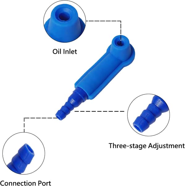Exchange Tool Connector Bromsblödningskit, 5 st Universal Auto Bleeder Pump Exchange Adapter