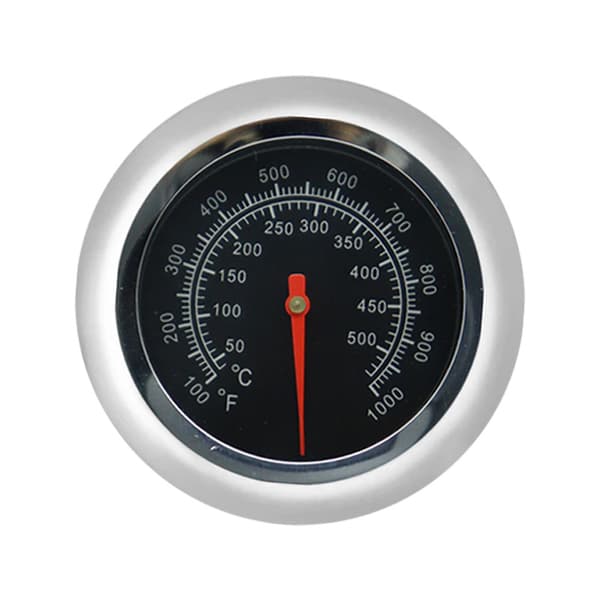 Analog grilltermometer i rostfritt stål