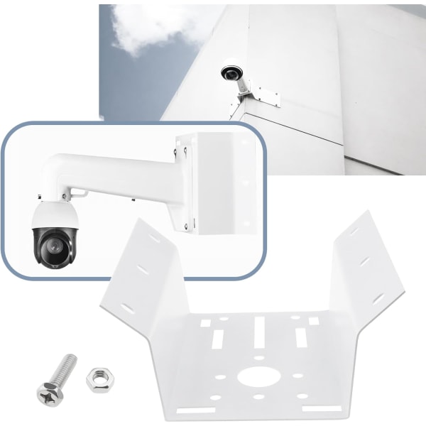 Vägghörnfäste för PTZ Dome Säkerhetskamera övervakningssystem Metall hörnfäste Hållare