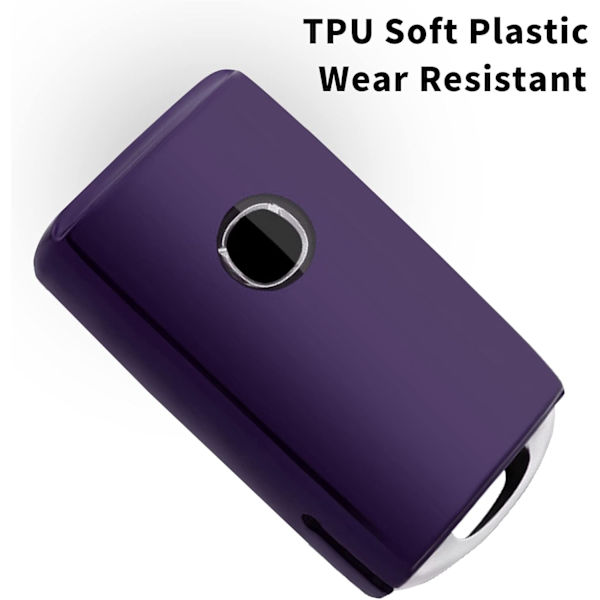 Nyckelskal för Mazda3 2019 Key Fob Key TPU Case Cover