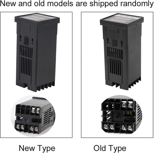 Smart PID-temperaturregulator, digital Rex-C100 temperaturregulator + 40A halvledarrelä