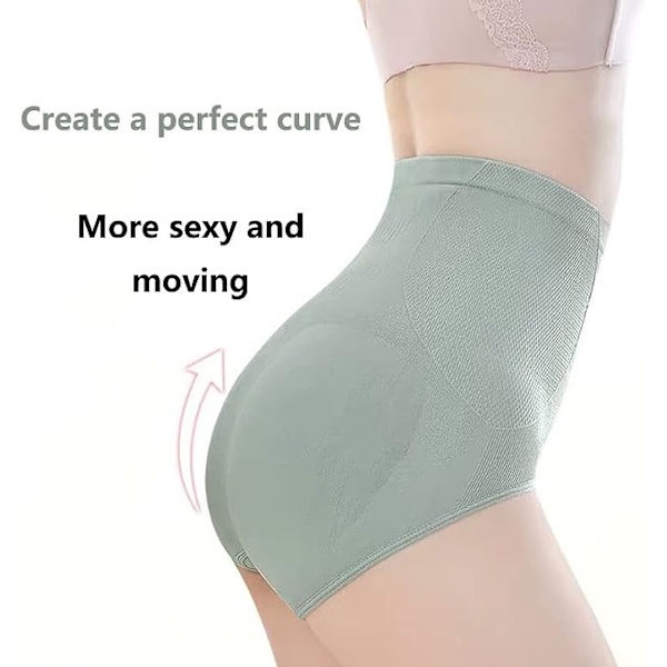 5 x Shapewear Magekontrollkalsonger Dam - Bodice Byxor Magen borta - Strong Shaping Briefs（M)