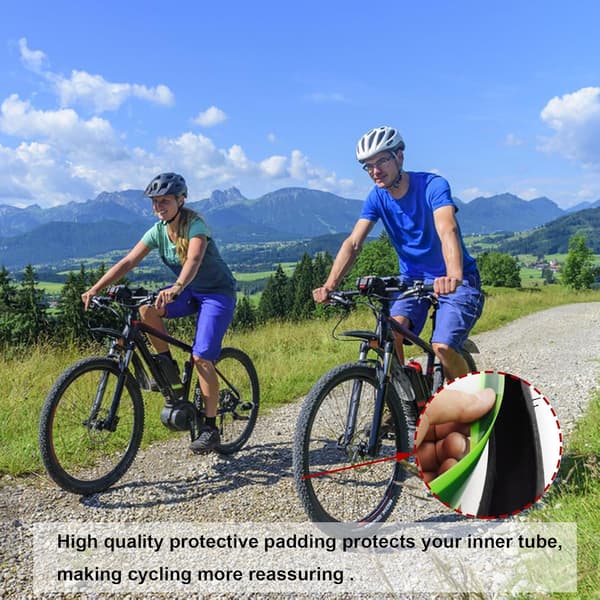 Cykeldäcksfoder, Innerslang Cykelflatskydd Hjälp Förhindra Flats och Punkteringar Kompatibel Skyddar Innerslang med TPU-Foder