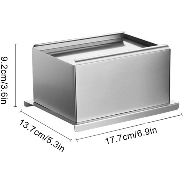 Rostfri 304 rostfri tofu pressform set - DIY tofu rivjärnsform kök verktyg (L) l