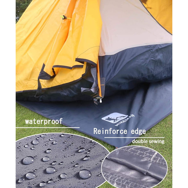 Camping Tarp Tältfotspår - Multifunktionell Vattentät Utomhusmarkduk, Hexagon Marköverdrag (M) m