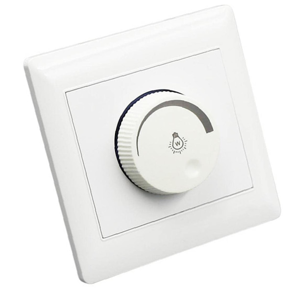 Vriddimmer 250V Controller LED-ljus Dimmerbrytare Lampa Belysningstillbehör
