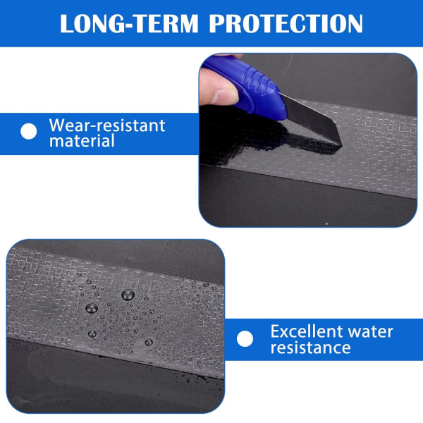 100mm*6m RV Bottom Tape Mobilhus Bottom Tape RV Bottom Tape RV Bottom Tape Presenning Reparationstejp Stark vidhäftningsförmåga