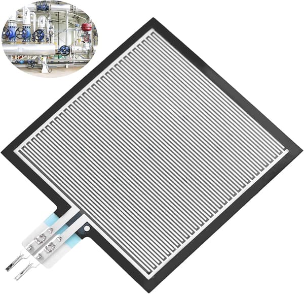 Trycksensor, 5 x 4 cm Högkänslig Flexibel Nanomaterial RP S40 ST Kraftsensor
