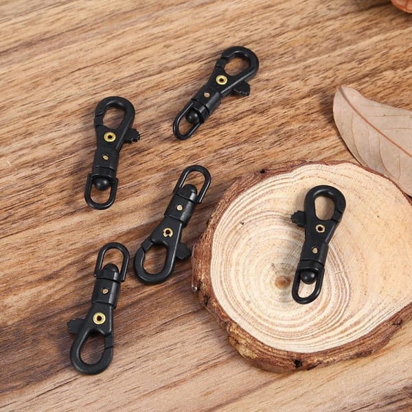 5PCS/Pack Klätterkarbinhakar Klipp Mini SF Snap Klippkrok EDC Taktisk Överlevnadsutrustning