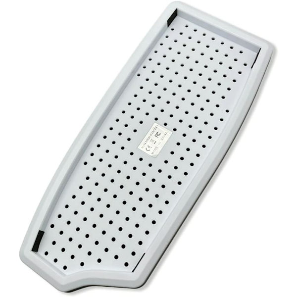 PS5 Disc Edition Stativ, Vertikalt Stativ för PS5 Playstation 5 Disc Edition Konsol med Inbyggd - Vit White