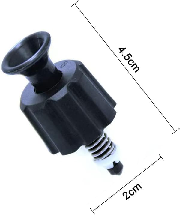 2 st säkerhetsträdgårdssprinkler spruta luftkompressor tryckavlastningsventil för 3L/5L/8L (blå) blue