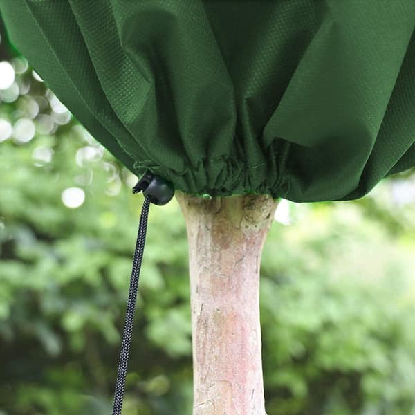 3-pack vinterväxtskydd med dragsko - 31x39 tum varma växtskyddspåsar