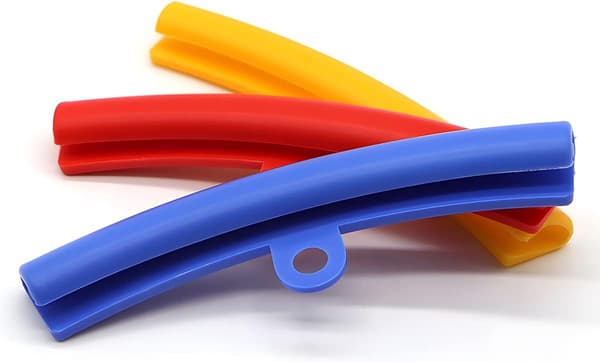 Fälgskydd för bildäckbyte, 5-pack hjulbytesfälgskydd, 15 cm automatisk däckbytare skyddande kantskyddsverktyg, SUV (blå)