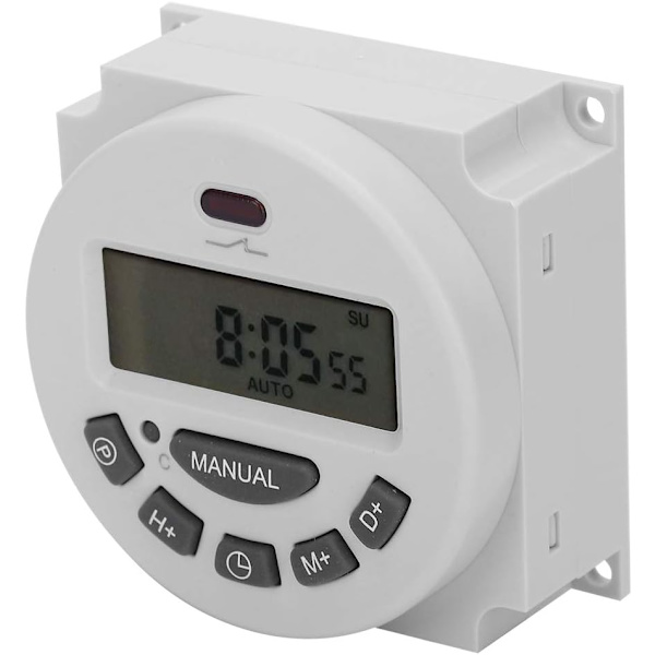 Timer Switch, L701-12V Precision Intelligent Digital LCD Timer Switch, Micro-Computer Control Electronic Timer
