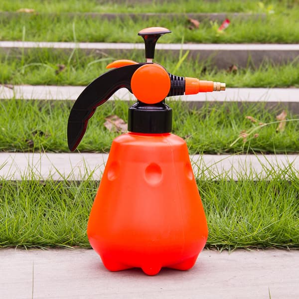 1 st Orange Handtryck Trigger Justerbart Kopparmunstycke Huvud Manuell Luftpump Sprayflaska