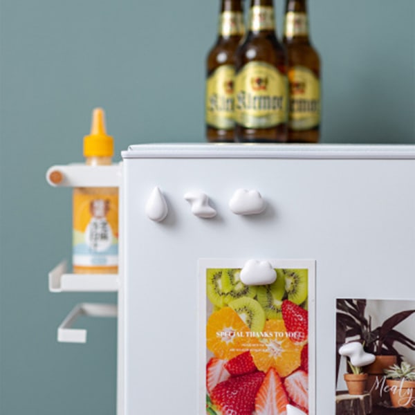 Söta kylskåpsmagneter med härlig minimalistisk design för kontorsskåp, väggar och foton
