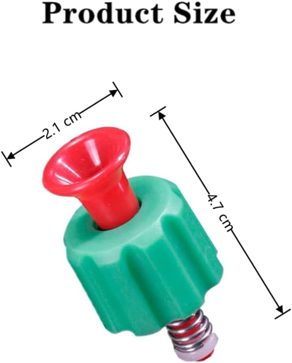 2 st säkerhetsträdgårdssprinkler spruta luftkompressor tryckavlastningsventil för 3L/5L/8L (grön) green