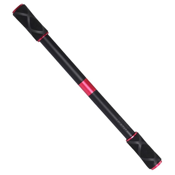 Student Anti-Slip Rotary Stress Relief Pen Non-Writable (svart röd) 2 stycken Black Red