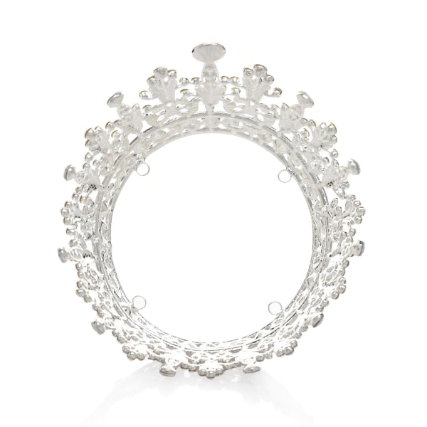 Kristall brudkrona strass drottning tiara tiara huvudbonader