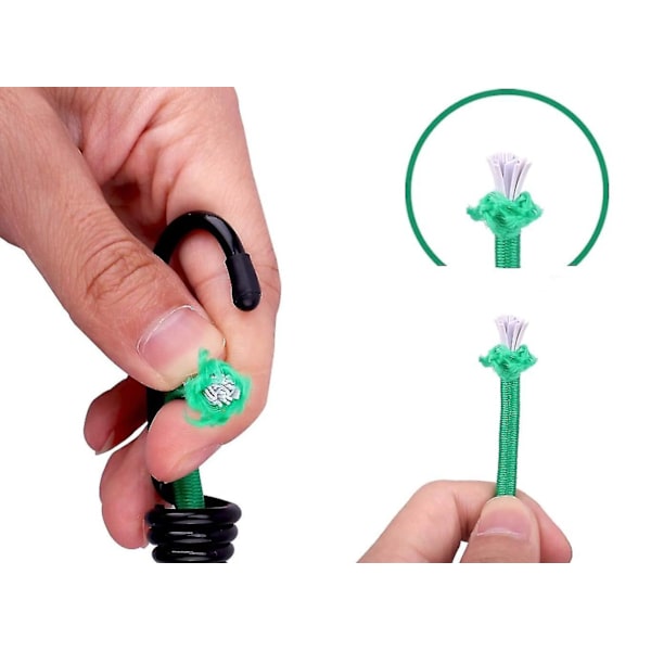 12 st utomhustält presenning elastisk repspänne elastiska fixeringsremmar
