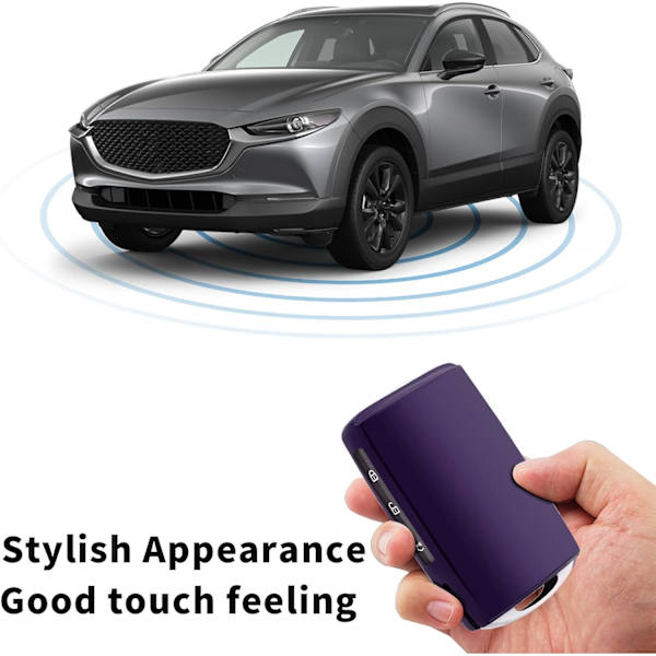 Nyckelskal för Mazda3 2019 Key Fob Key TPU Case Cover