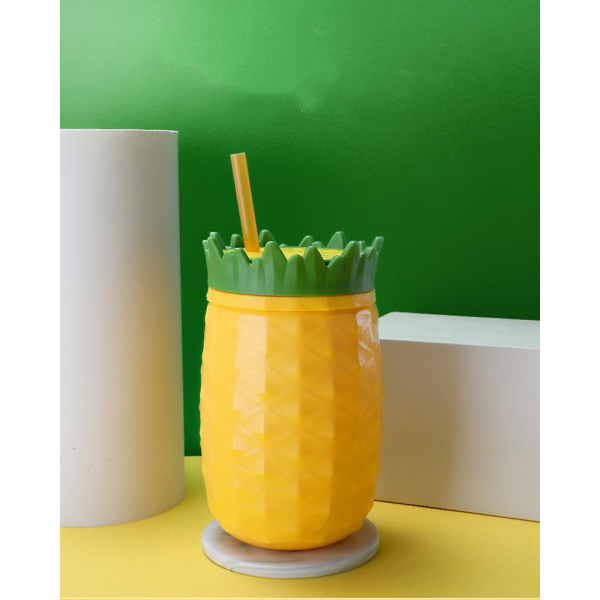 Ananaskylare ananaskopp halmkopp juicekopp 468ml
