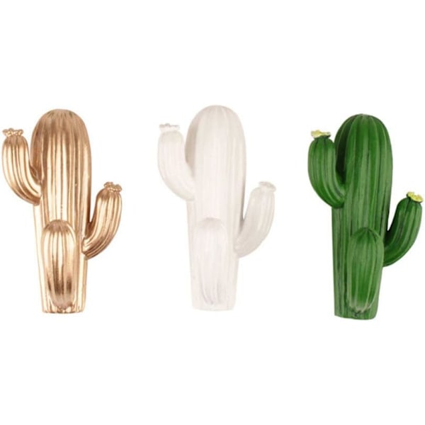 3st Väggkrokar Badrum Kök Sovrum Sticky Krokar Kaktusformade Klädhållare Dusch Svamp Handduk Nyckelpåse Hängare,A color 1