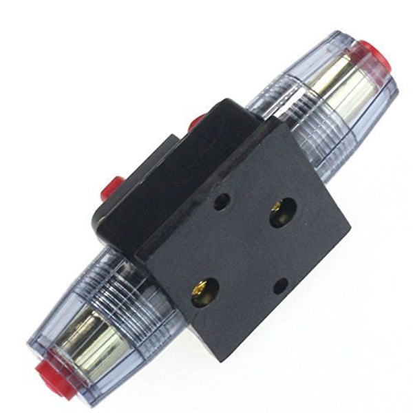 DC 12V Bil Säkerhet Ljud Inline Kretsbrytare Säkringshållare (12V 40A) 40a