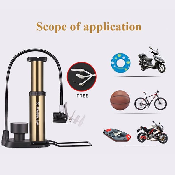 Högtryckscykelpump MTB Cykel Luftpump Bärbar Pump