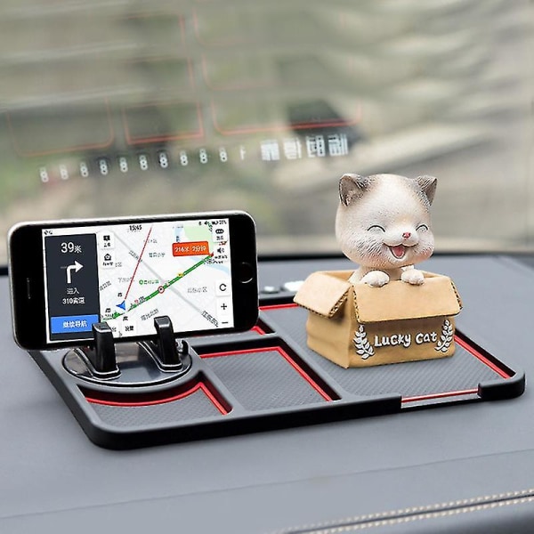 Silikon Biltelefon Hållare Pad Dashboard Anti-Slip Bracket GPS Desktop Bracket