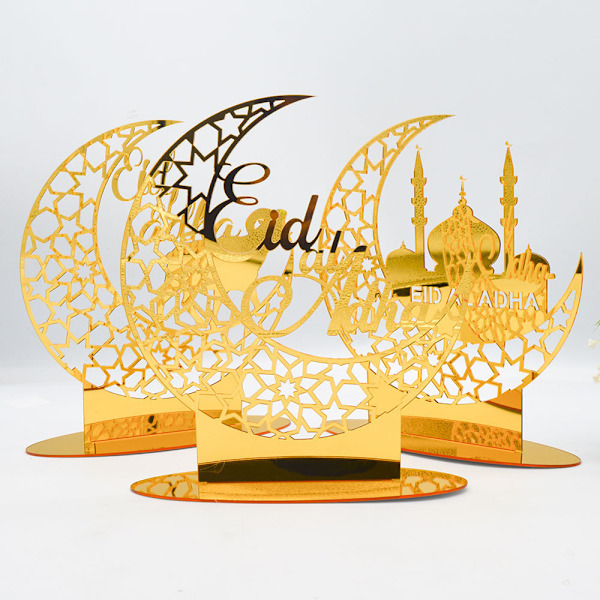Eid Mubarak Dekor Ramadan Prydnad