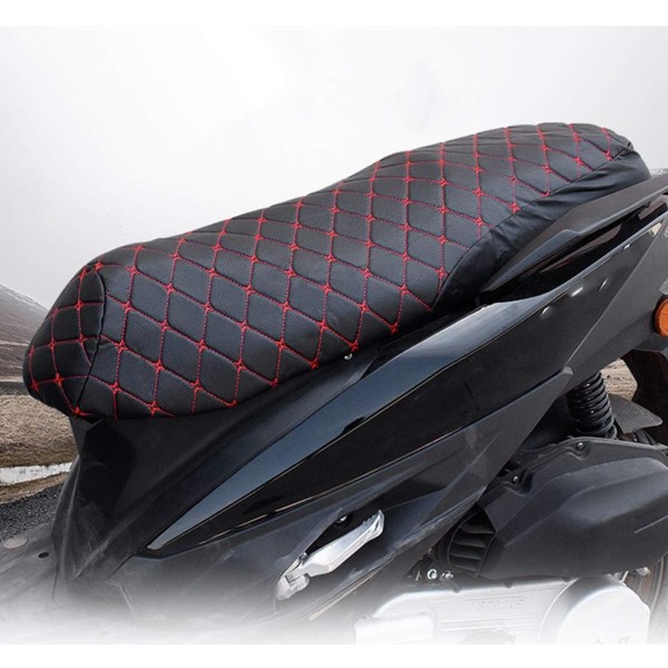 Motorcykel läder kuddskydd för motorcykel Vattentätt regndamm UV-säkert cover