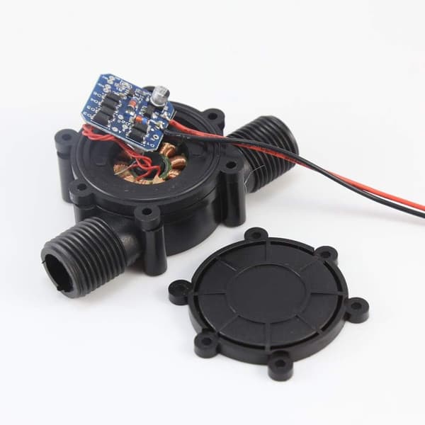 Vattenflödespump Vattenkraft Mikro Vattenkran Vattenflöde Hydraulisk Högeffekts DIY-generator
