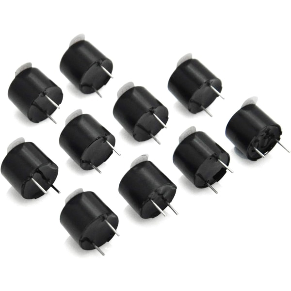 Aktiv summer 3V magnetisk lång kontinuerlig pip ton larm ringsignal för Arduino (10-pack)