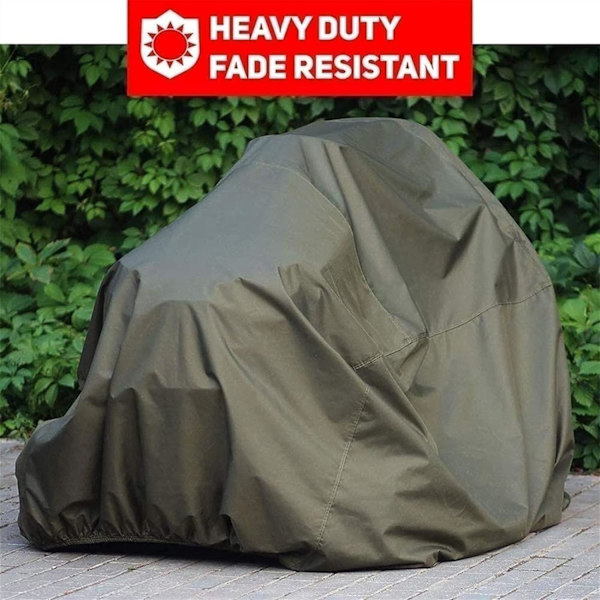 Överdrag för åkgräsklippare, Vattentätt Heavy Duty 210D Förvaring för åkgräsklippare Traktor(140 * 66 * 91cm) 140*66*91cm