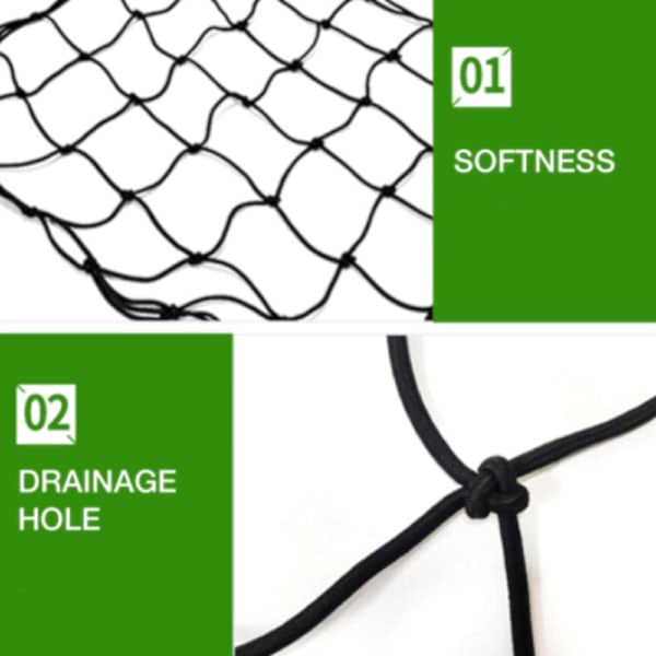 Flexibelt nätstöd, odlingsnät Flexibelt nätstöd för odlingstält Hydroponics odlingstält 90×90cm 3PCS 90*90cm
