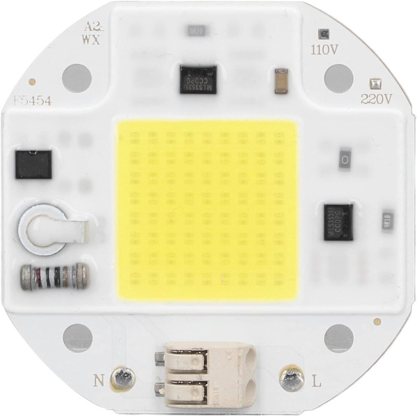 Hög effekt LED-chip, lamp pärlor chip DIY belysning för strålkastare strålkastare 220V (50W kall vit) 50W Cold White