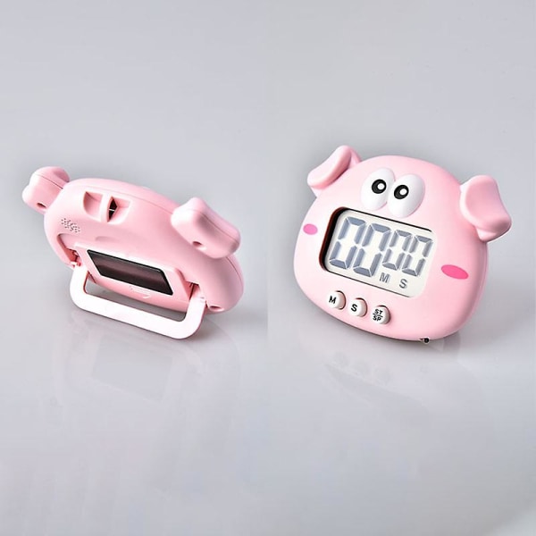 1 st Cartoon Frog LCD Digital Display Kök Matlagning Timer (kyckling) color 4