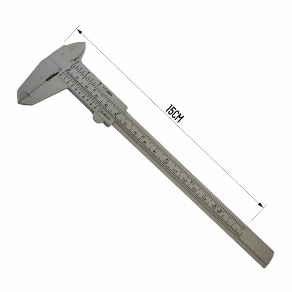 Skjutmått Precision Mätinstrument Skjutmått Mätare Mikrometer DIY Verktyg Mätverktyg, 15cm
