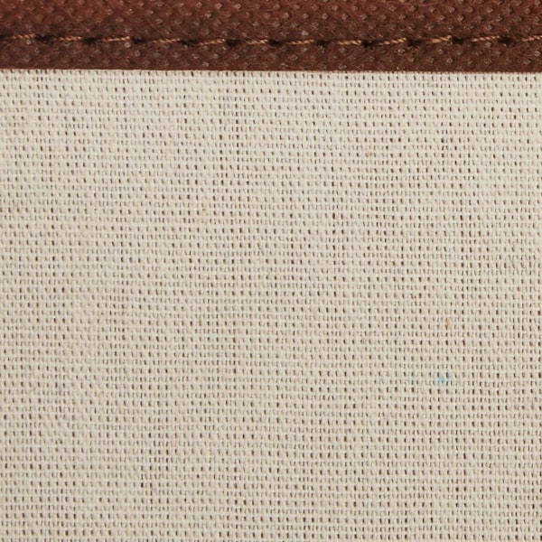 Hopfällbar rektangulär tvättkorg, beige