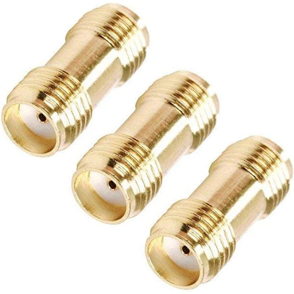 Koaxialadapter SMA COAXIAL SMA Honkontakt till SMA Honkontakt (3-pack)