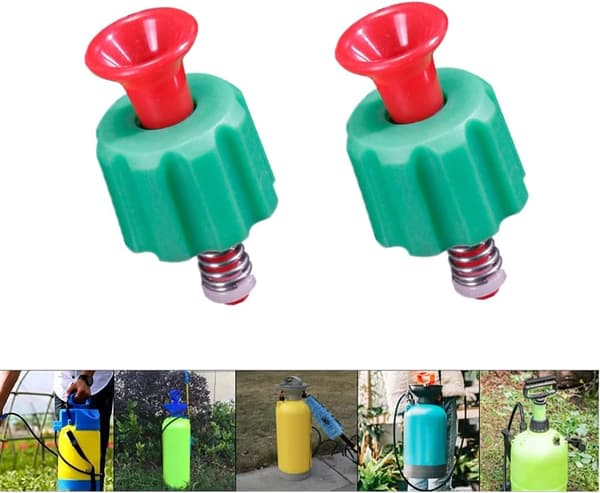 2 st säkerhetsträdgårdssprinkler spruta luftkompressor tryckavlastningsventil för 3L/5L/8L (grön) green