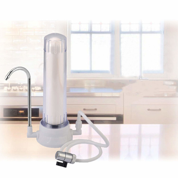Bänkvattenfilter Vattenfilter med keramiskt filter Vattenfiltreringssystem för hårt vatten Minskar fluor