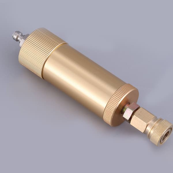 Handpump Luftfilter Olje-Vattenavskiljare för Högtrycks Pcp 30Mpa Luftpump Filter Kompressor Guld