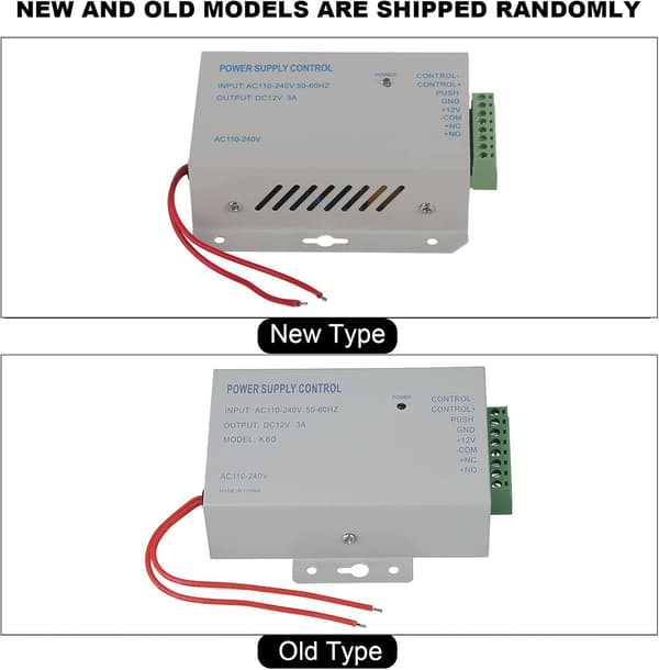 Strömadapter, 12V 3a 50W Universell DC-adapter Switching Power Supply Controller för Dörrtillträdeskontrollsystem