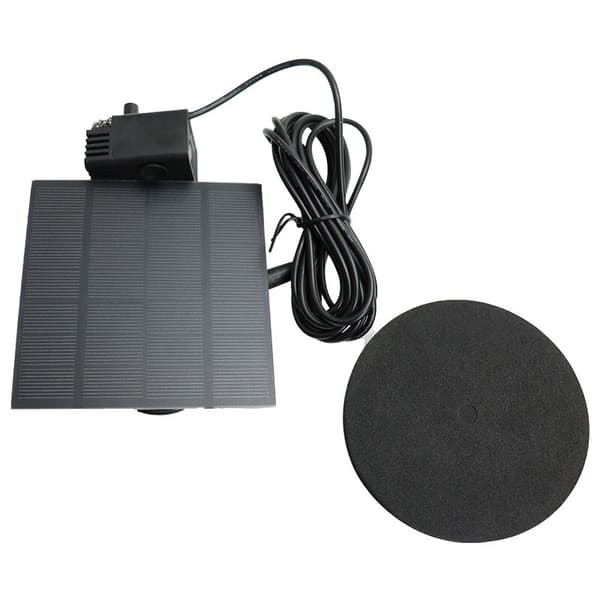 Solcellsfontän Solvattenpump Mikro DC Vattenpump Trädgård Stenparti Landskap Fontän Vatten