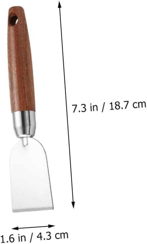 Rostfri rengöringsspade måla träskrapa