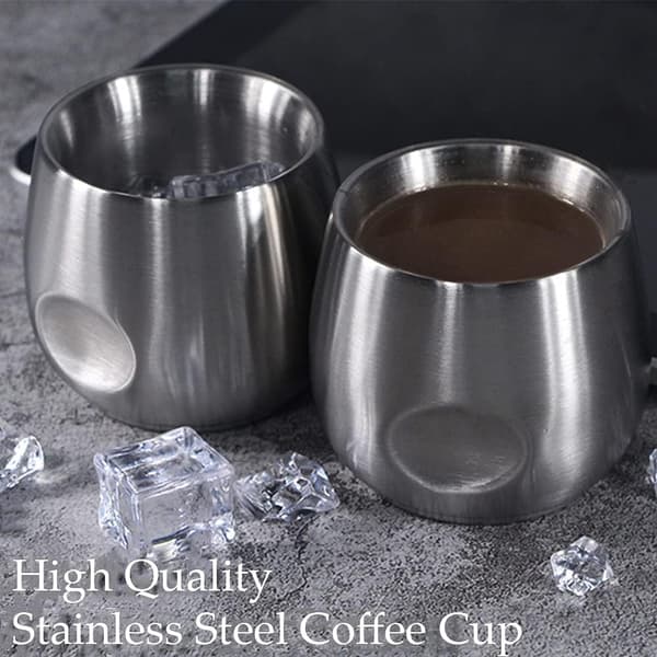 Rostfritt stål mugg för barn (Silver, 150 ml) 1 st