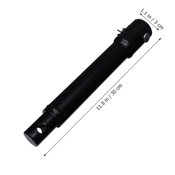 Vevstångsborr 3 st stångborrrör Förlängningsstång Jordborrkomponent (30 cm) 30cm